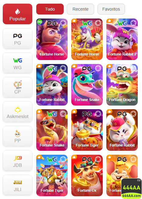 Experiência de Jogos 444aa.com